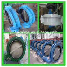 EN 593/ PN 16 U-type butterfly valves china supplier